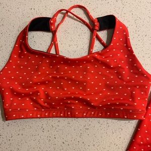 ❤️ ONZIE Red Heart Mudra Bra ❤️